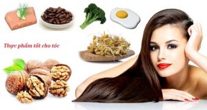 Chế độ ăn uống và dinh dưỡng hạn chế tóc gãy rụng